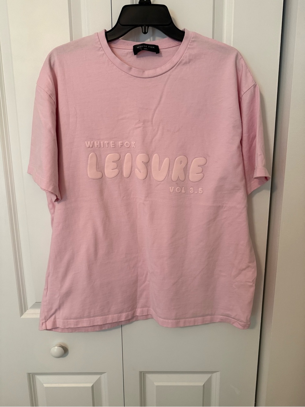 WHITE FOX Leisure Pink Graphic Tee